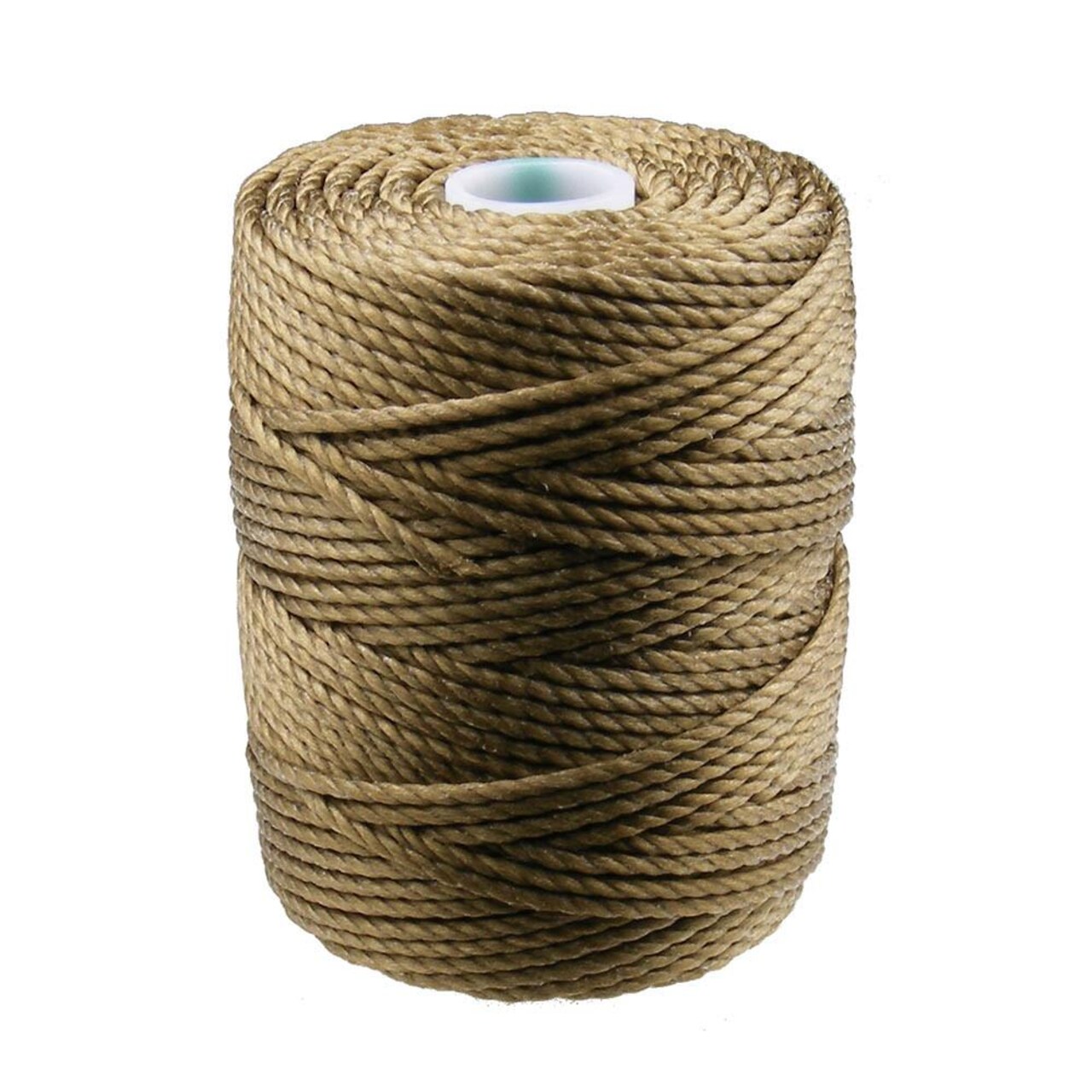 C-Lon Tex 400 Heavy Weight Bead Cord, Golden Olive ,1.0mm, 36 Yard Spool